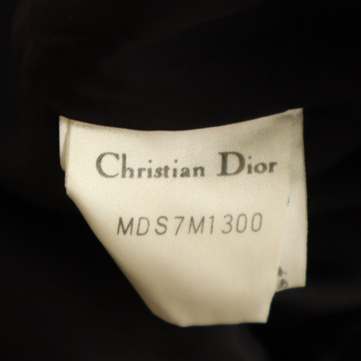 Christian Dior クリスチャンディオール 90s オールド バーズアイ ジャケット 11 ブラック レディース