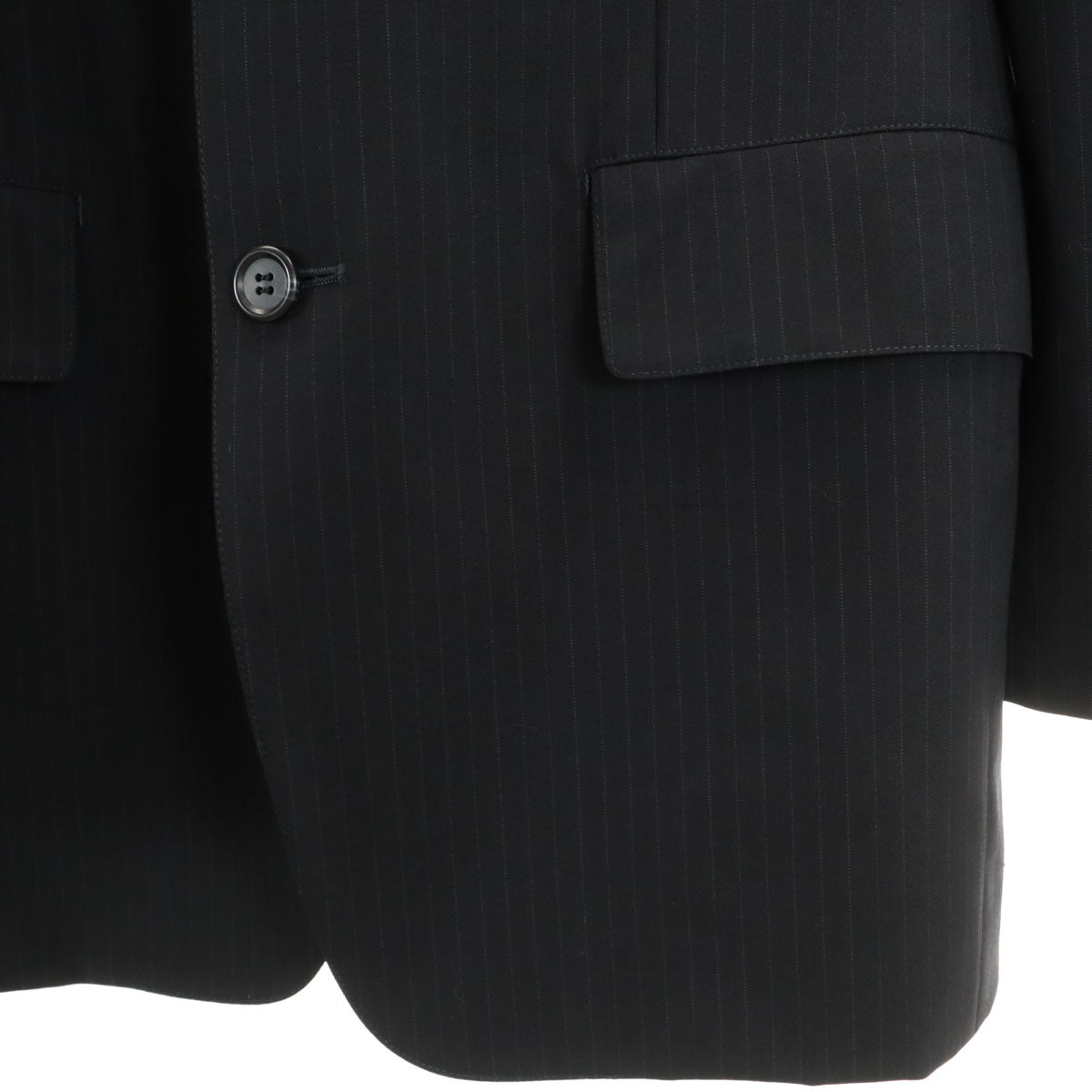 Brooks Brothers ブルックスブラザーズ スーツ 上下 セットアップ 36/W30 ブラック 衣装カバー付き メンズ
