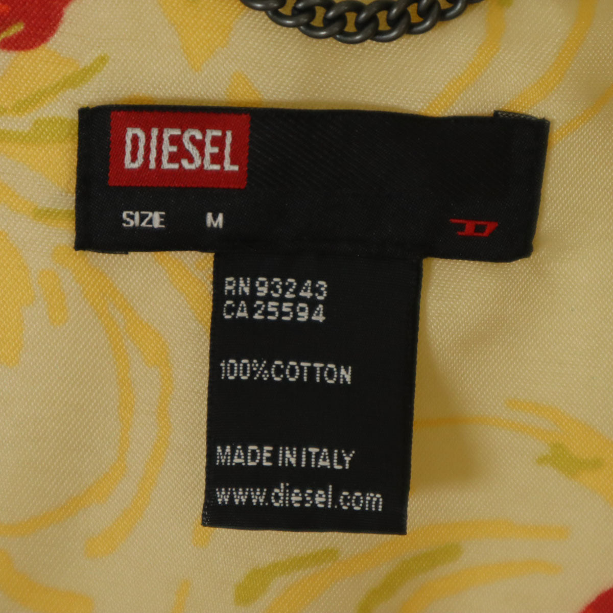 DIESEL ディーゼル コート M イエロー レディース