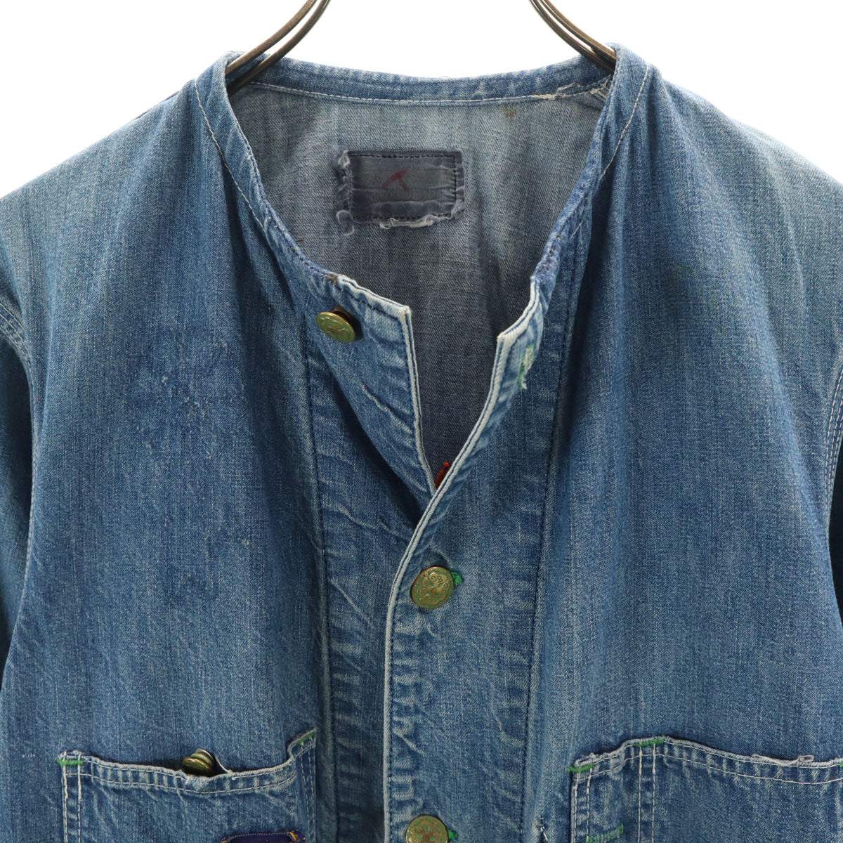 OSHKOSH オシュコシュ 70s 80s ヴィンテージ デニム カバーオール ウォッシュブルー メンズ