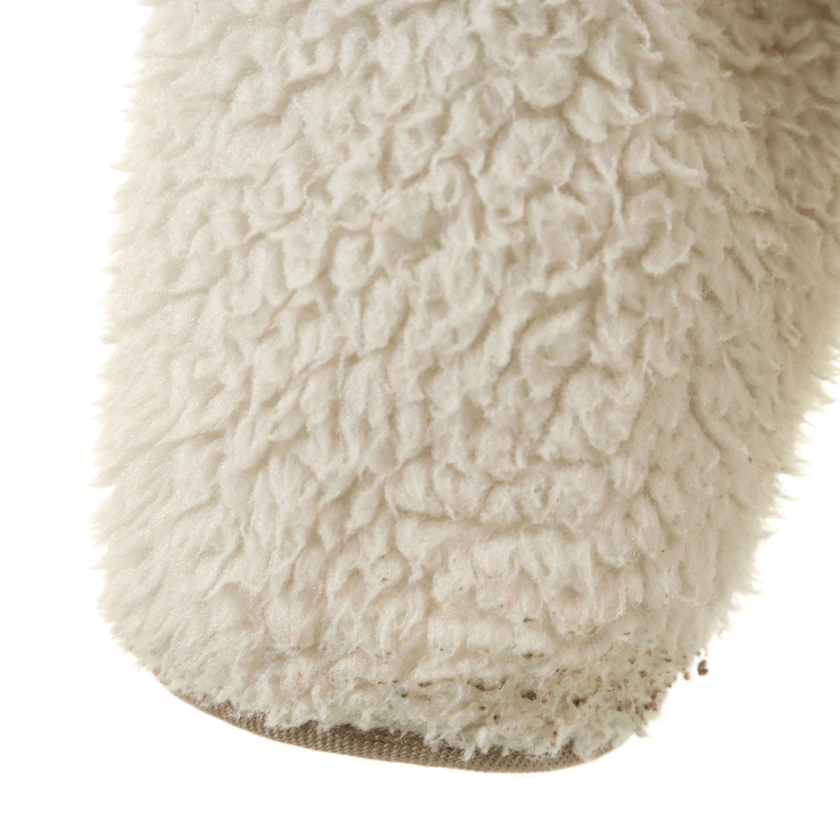 UNIQLO ユニクロ × ホワイトマウンテニアリング コラボ 半袖 オーバサイズ ハーフボタン フリースジャケット S ベージュ系 × White Mountaineering プルオーバー メンズ