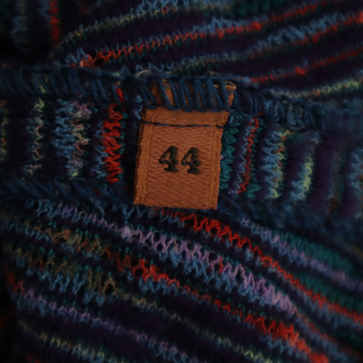 Missoni ミッソーニ 90s イタリア製 オールド 長袖 ニット 44 マルチ メンズ