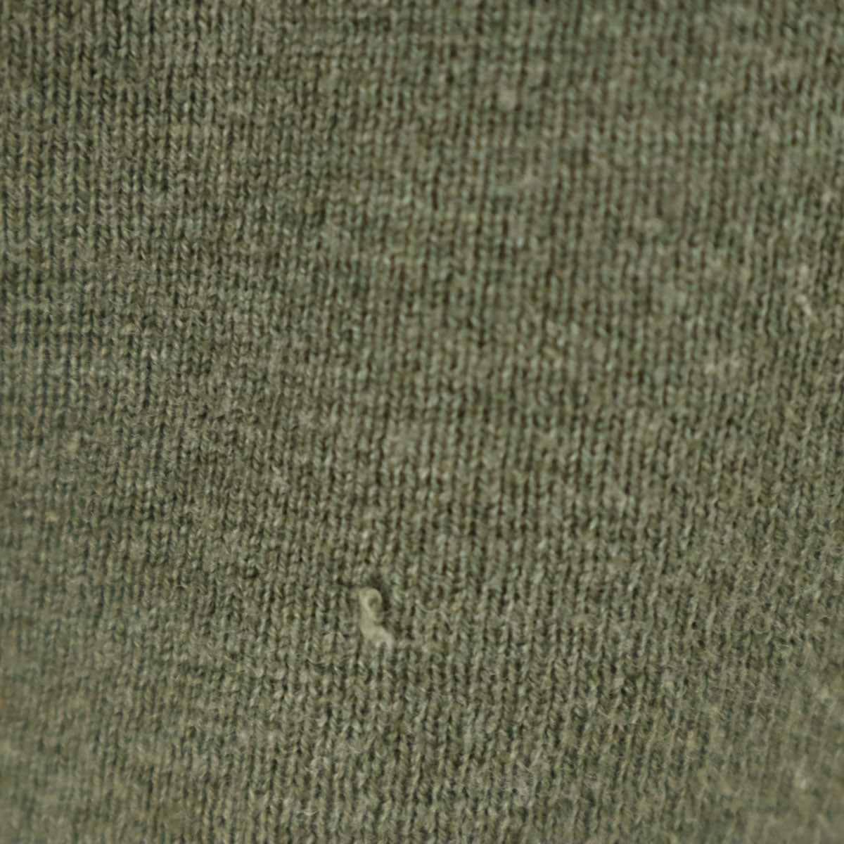 THE NORTH FACE ノースフェイス ウールブレンド 長袖 ハーフジップ セーター S カーキ AP3E アウトドア ニット メンズ