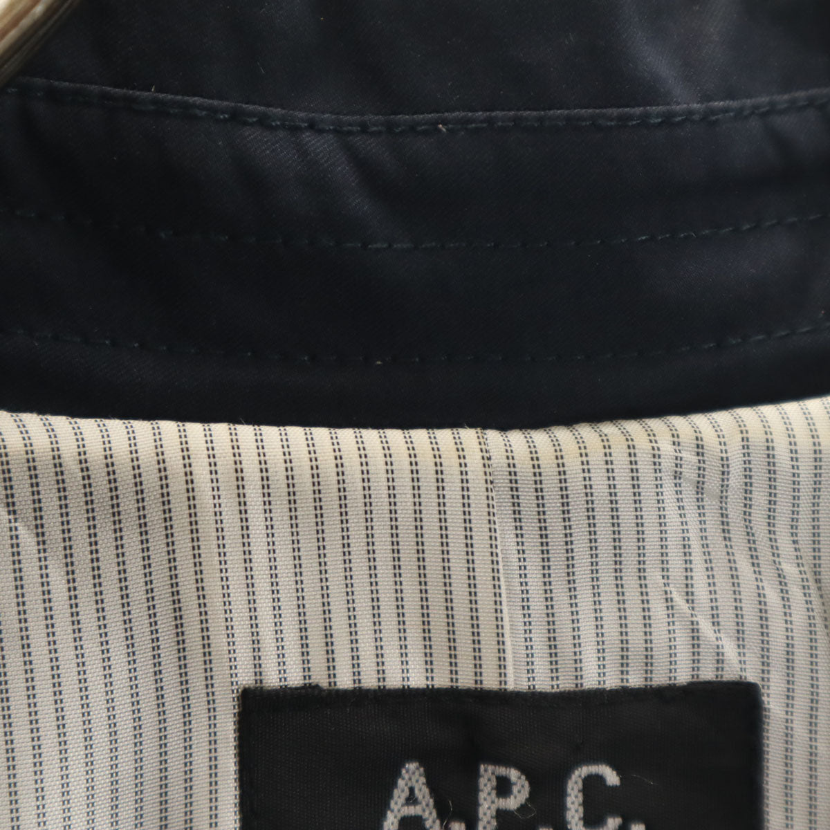 A.P.C. アーペーセー コート 38 ネイビー レディース