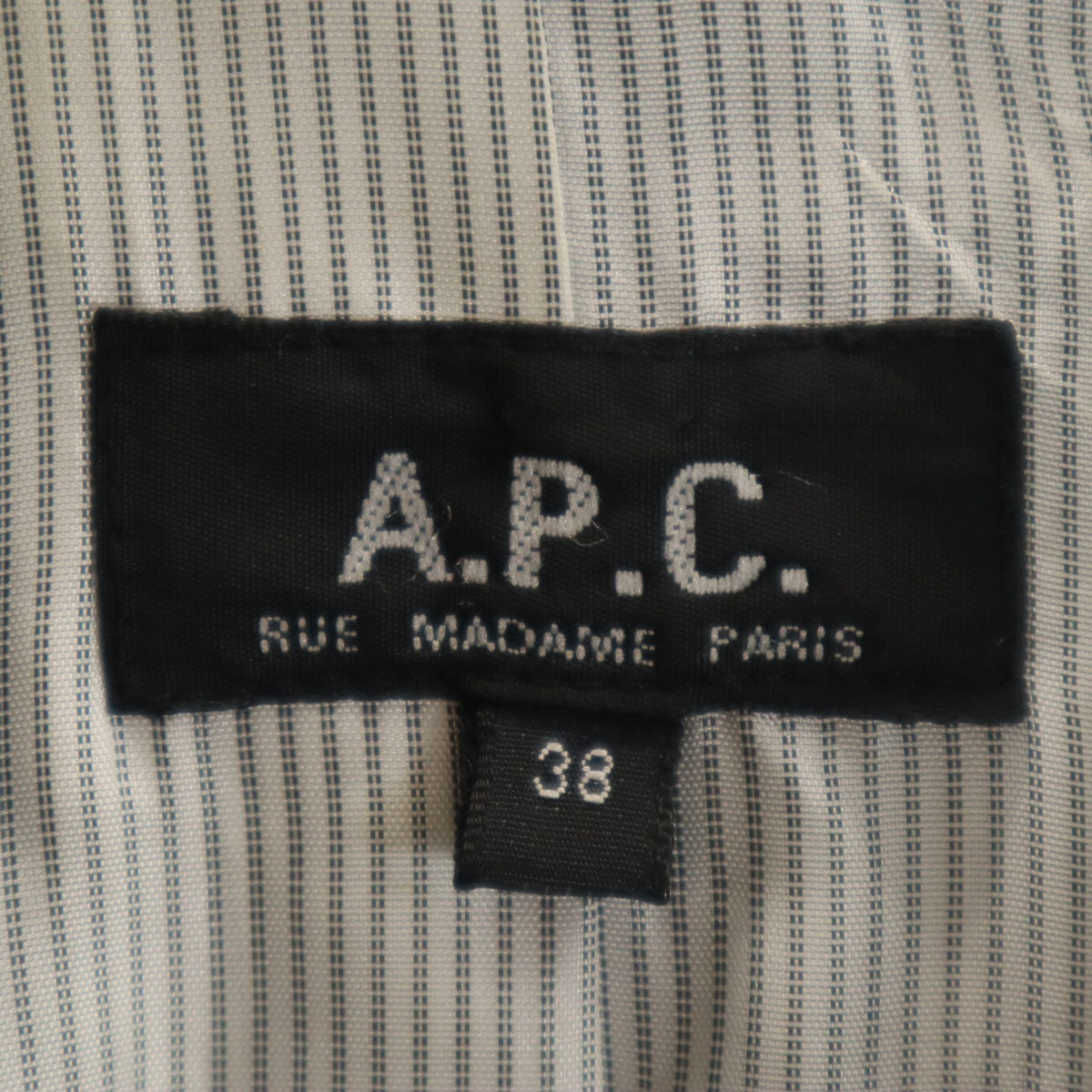 A.P.C. アーペーセー コート 38 ネイビー レディース