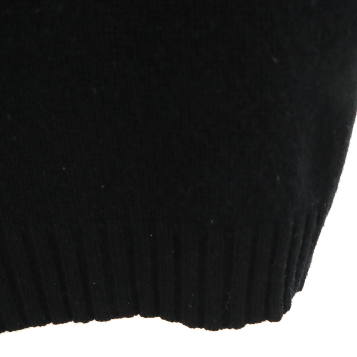 LAUREN RALPH LAUREN ローレンラルフローレン 長袖 ハーフボタン セーター S 黒 ニット 龍 レディース