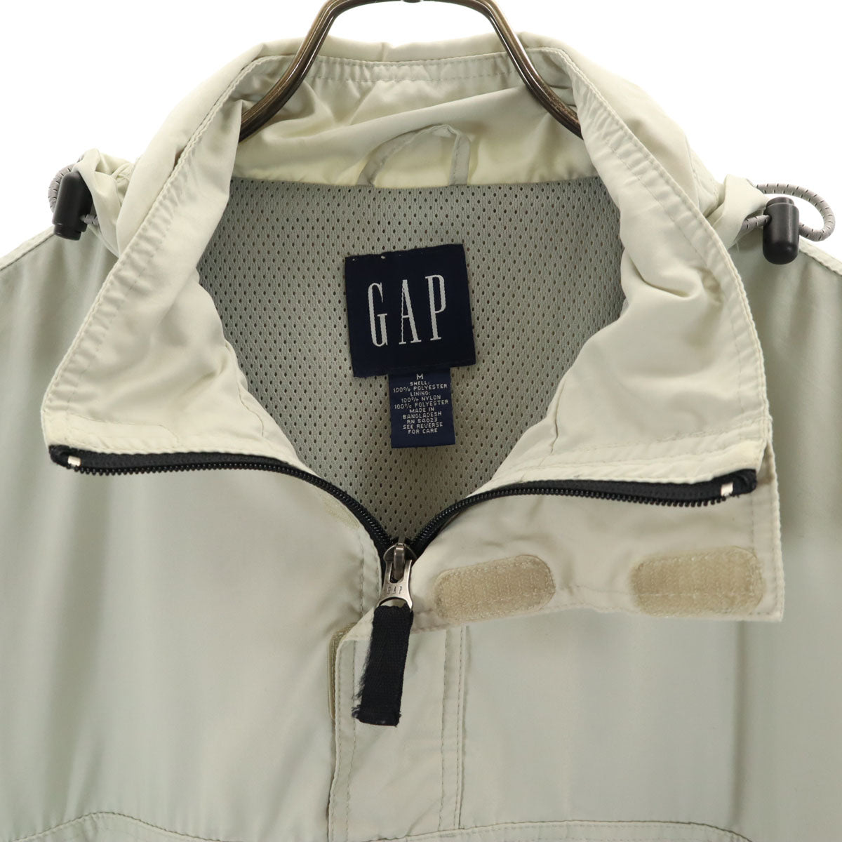 GAP ギャップ オールド アノラックパーカー M グレージュ プルオーバー メンズ