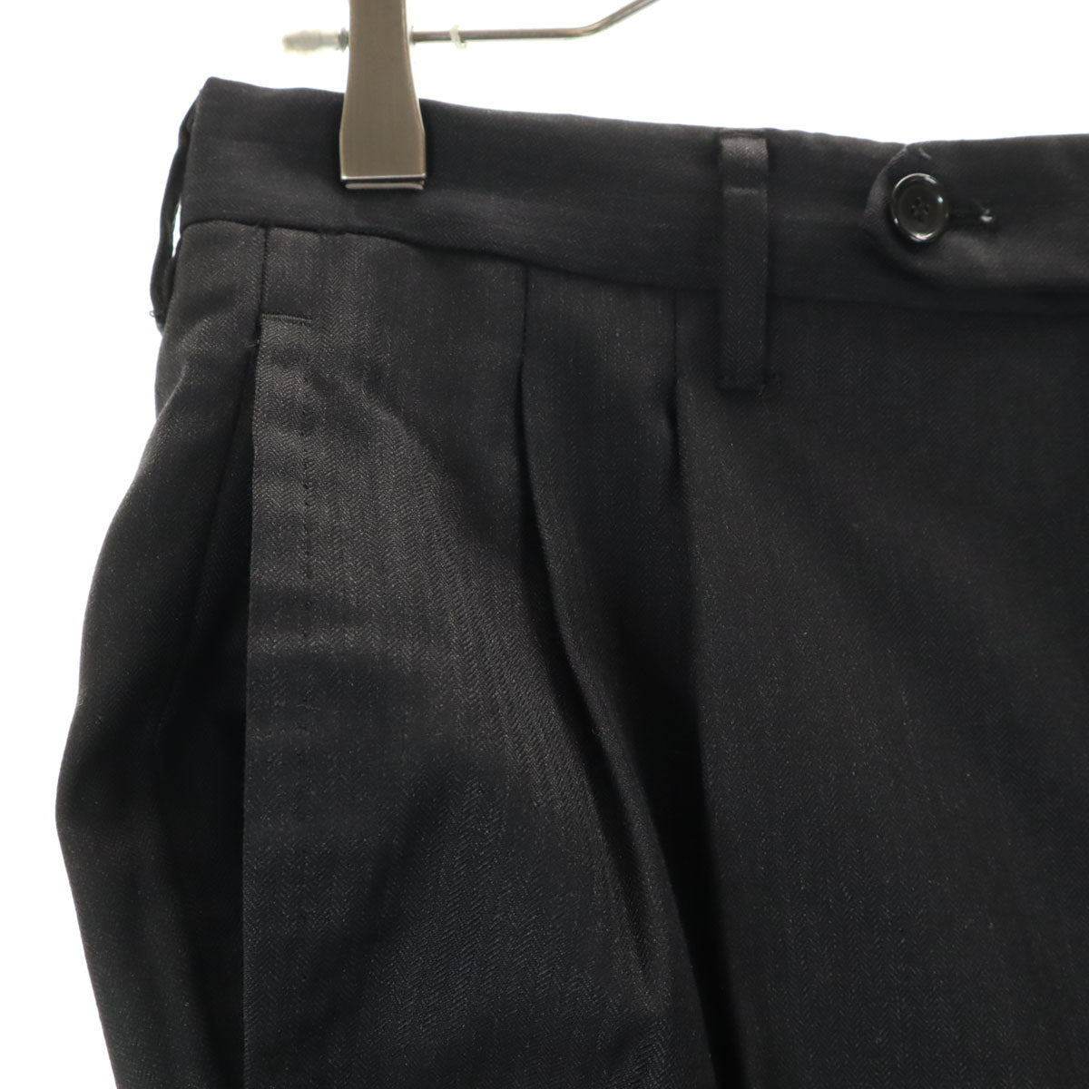 UNITED ARROWS SOVEREIGN ユナイテッドアローズ ソブリン ヘリンボーン スーツ 上下 セットアップ 42 チャコールグレー メンズ