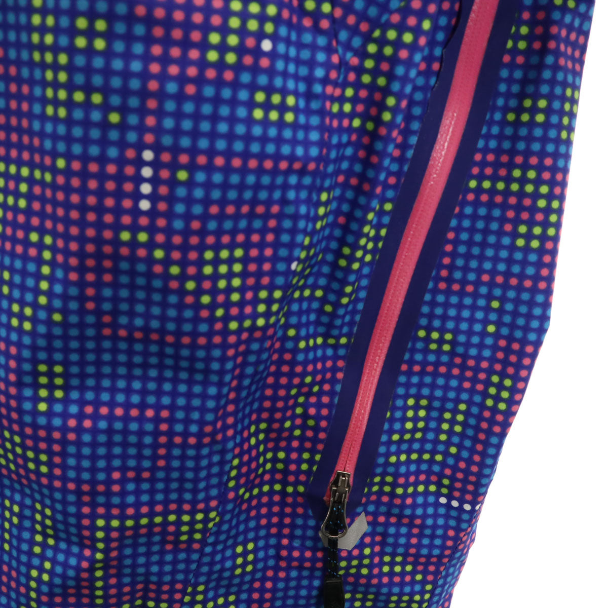 Columbia コロンビア ベリンガー ジャケット XL 青紫 アウトドア 収納袋付き メンズ