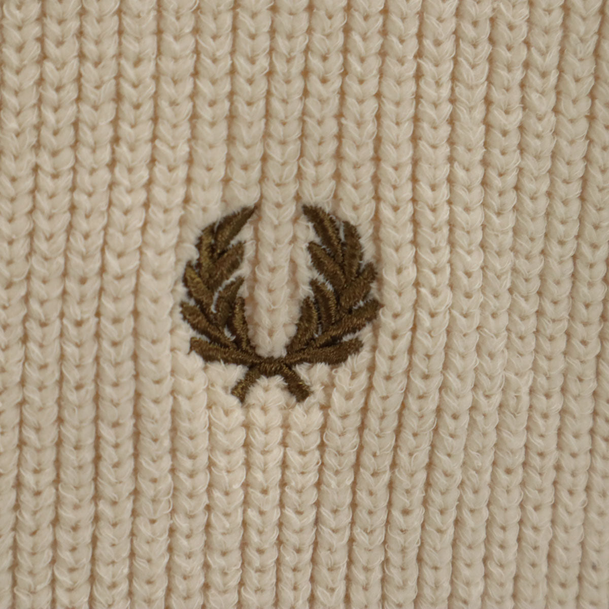 FRED PERRY フレッドペリー 長袖 ニットカーディガン 10 ベージュ レディース