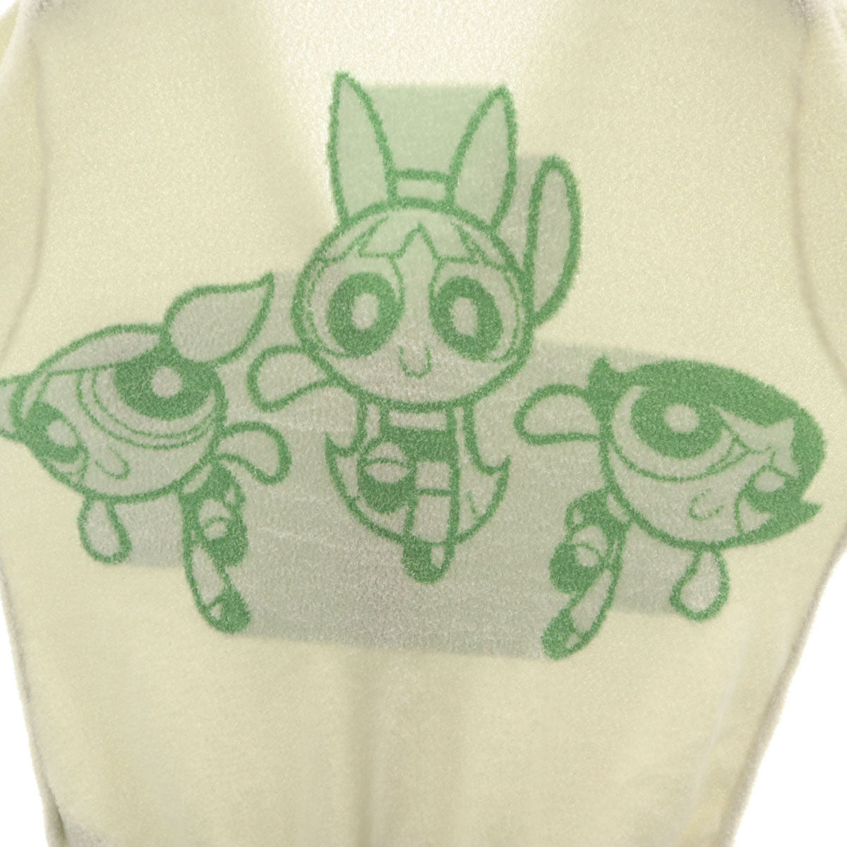SNIDEL HOME スナイデルホーム THE POWERPUFF GIRLS パワーパフガールズ コラボ バターカップ 長袖 カーディガン F アイボリー ルームウェア レディース