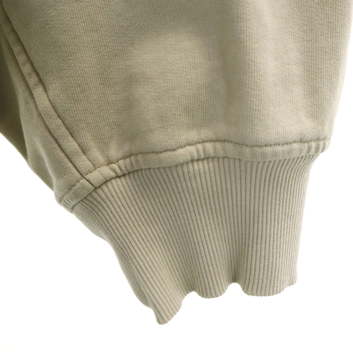 adidas by Stella McCartney アディダスバイステラマッカートニー 長袖 スウェットパーカー L ベージュ レディース