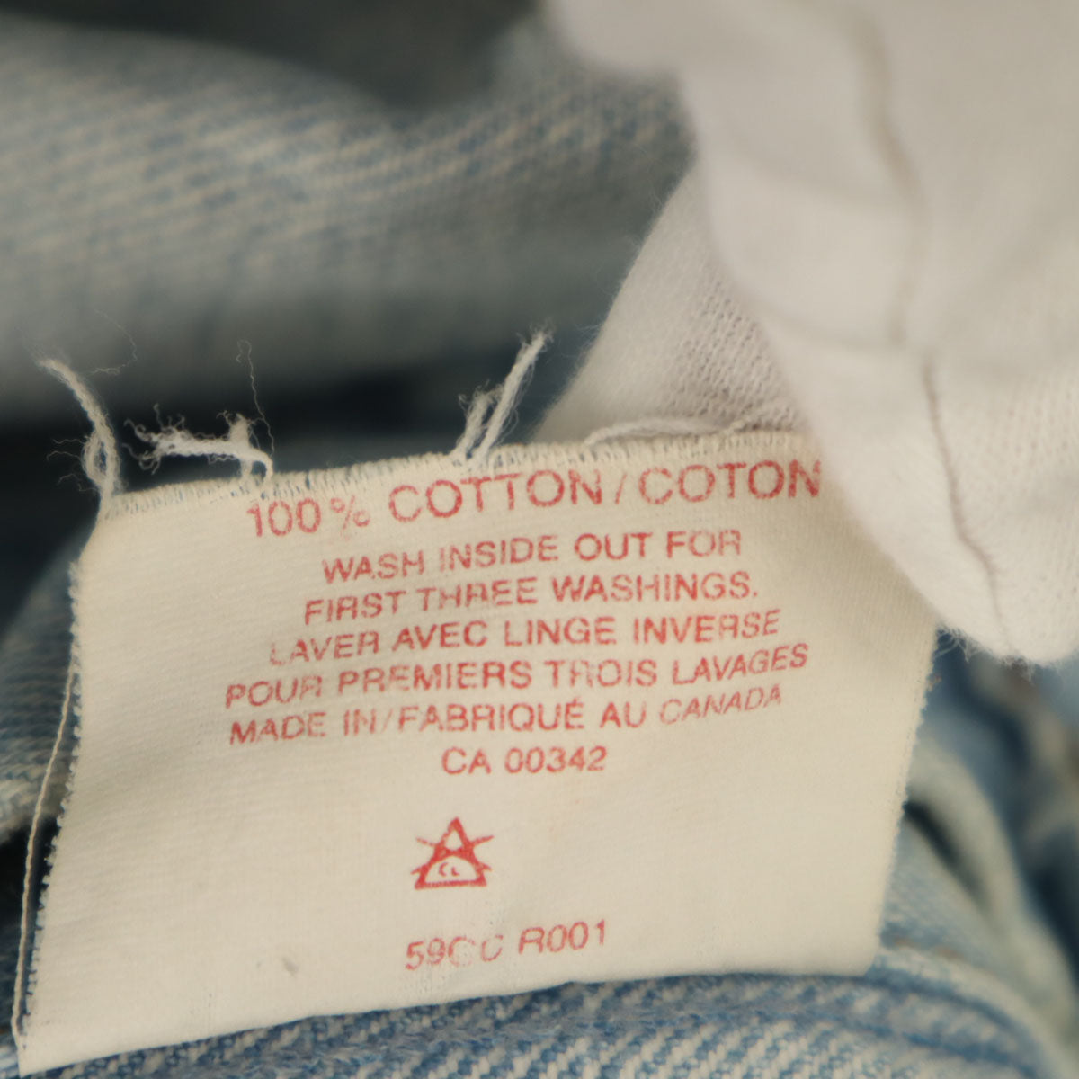 Levi's リーバイス 80s 90s 75525 カナダ製 オールド デニムジャケット S ブルー ジージャン トラッカー メンズ