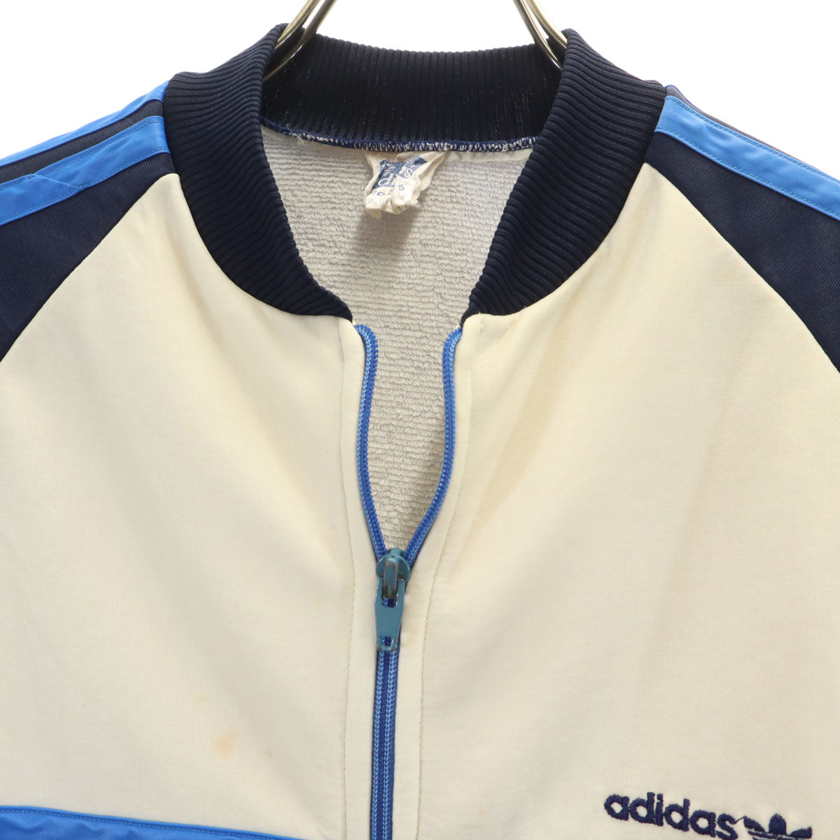 adidas アディダス 70s 80s ヴィンテージ トラックジャケット 5 ネイビー ジャージ メンズ