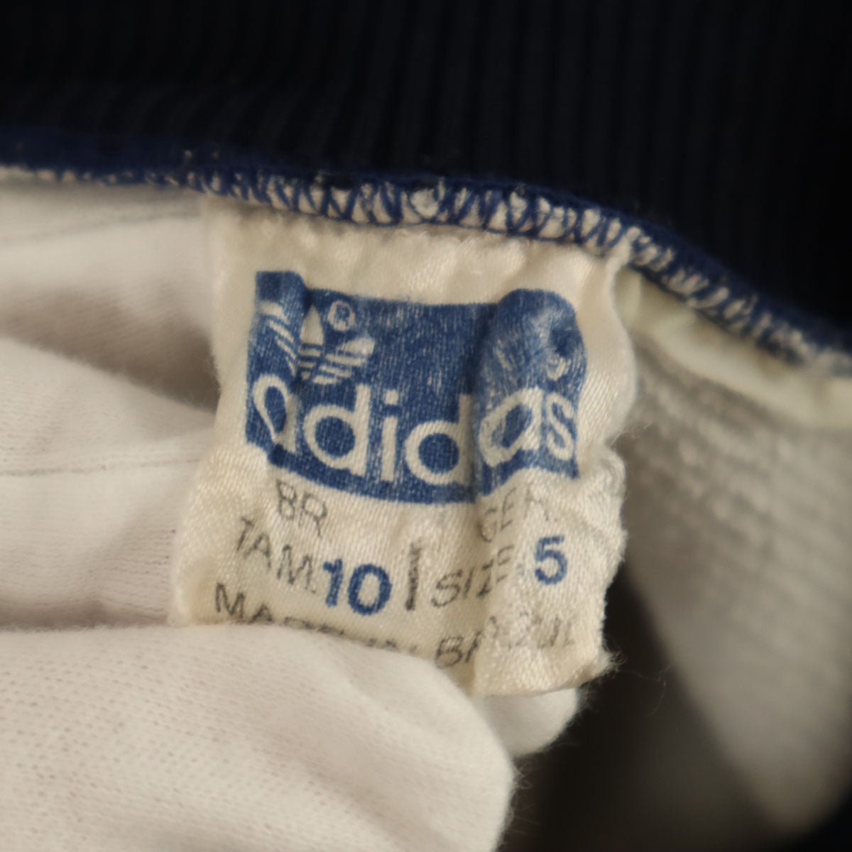 adidas アディダス 70s 80s ヴィンテージ トラックジャケット 5 ネイビー ジャージ メンズ