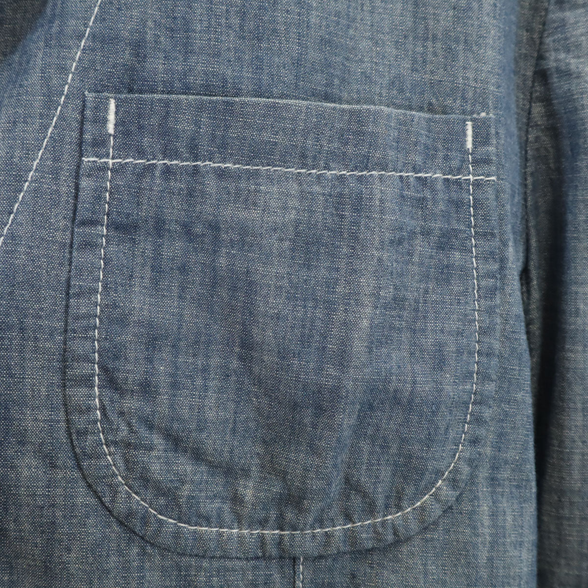 COMME des GARCONS HOMME コムデギャルソンオム 2009年 日本製 シャンブレー テーラードジャケット L ネイビー メンズ