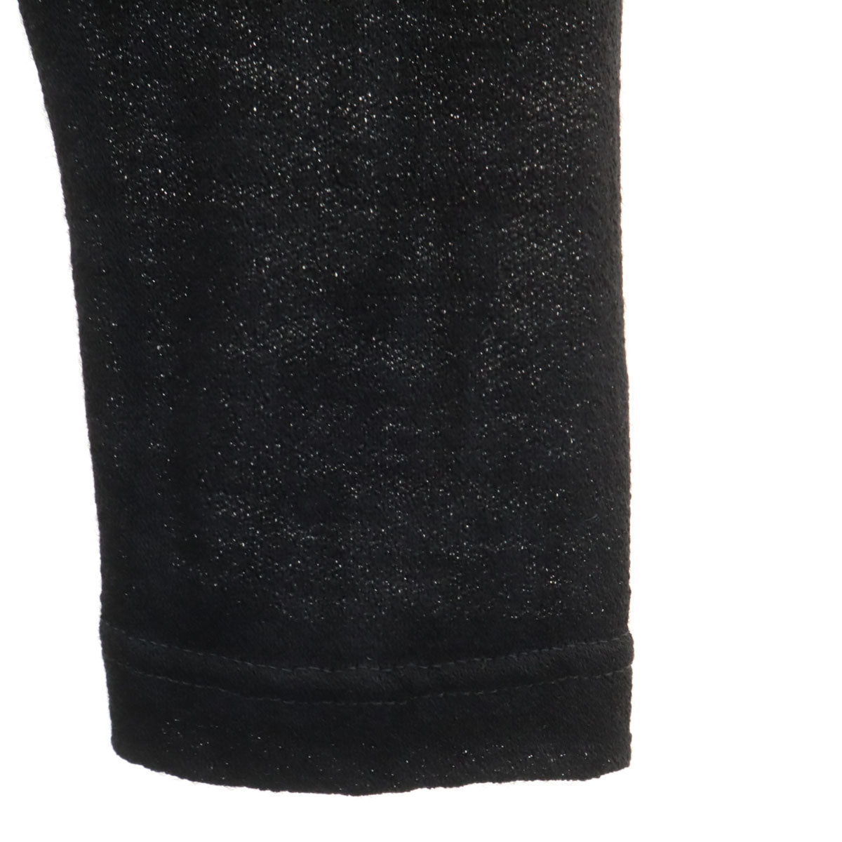 FENDI JEANS フェンディ ジーンズ イタリア製 ズッカ柄 長袖 ポロ ワンピース 44 ブラック レディース