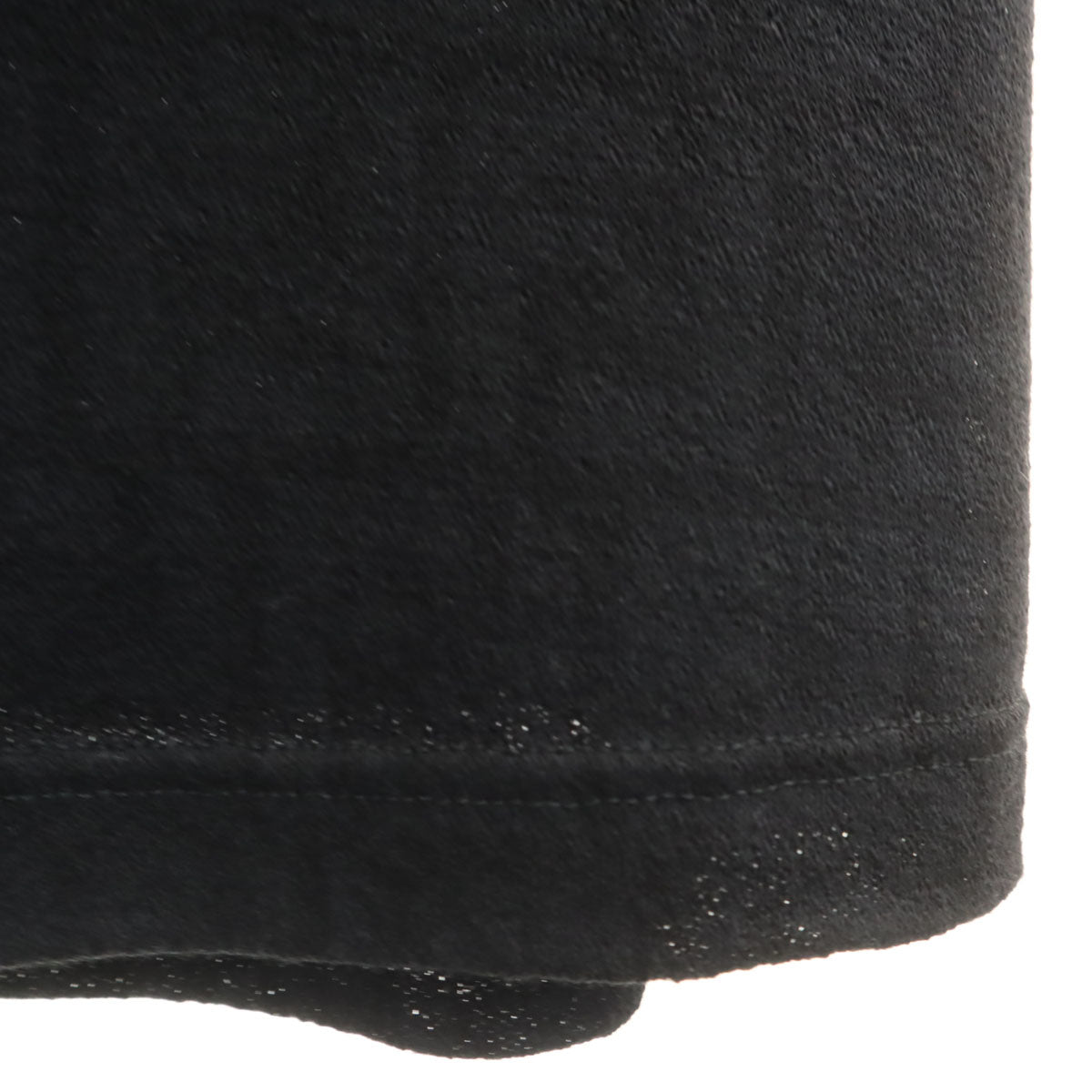 FENDI JEANS フェンディ ジーンズ イタリア製 ズッカ柄 長袖 ポロ ワンピース 44 ブラック レディース