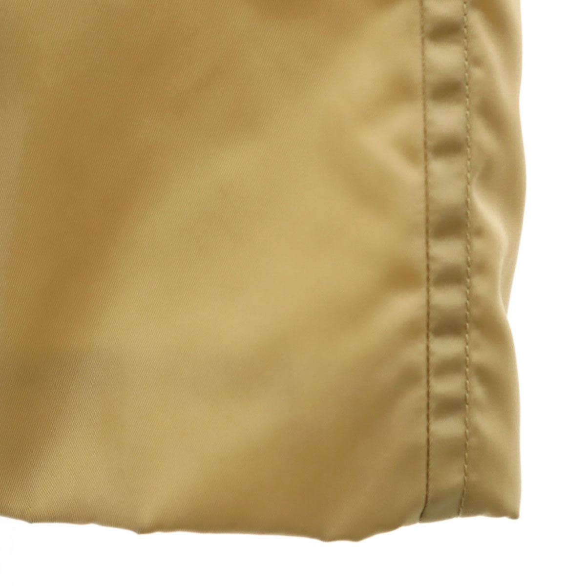 PRADA プラダ イタリア製 ステンカラーコート 44 ベージュ スプリング レディース