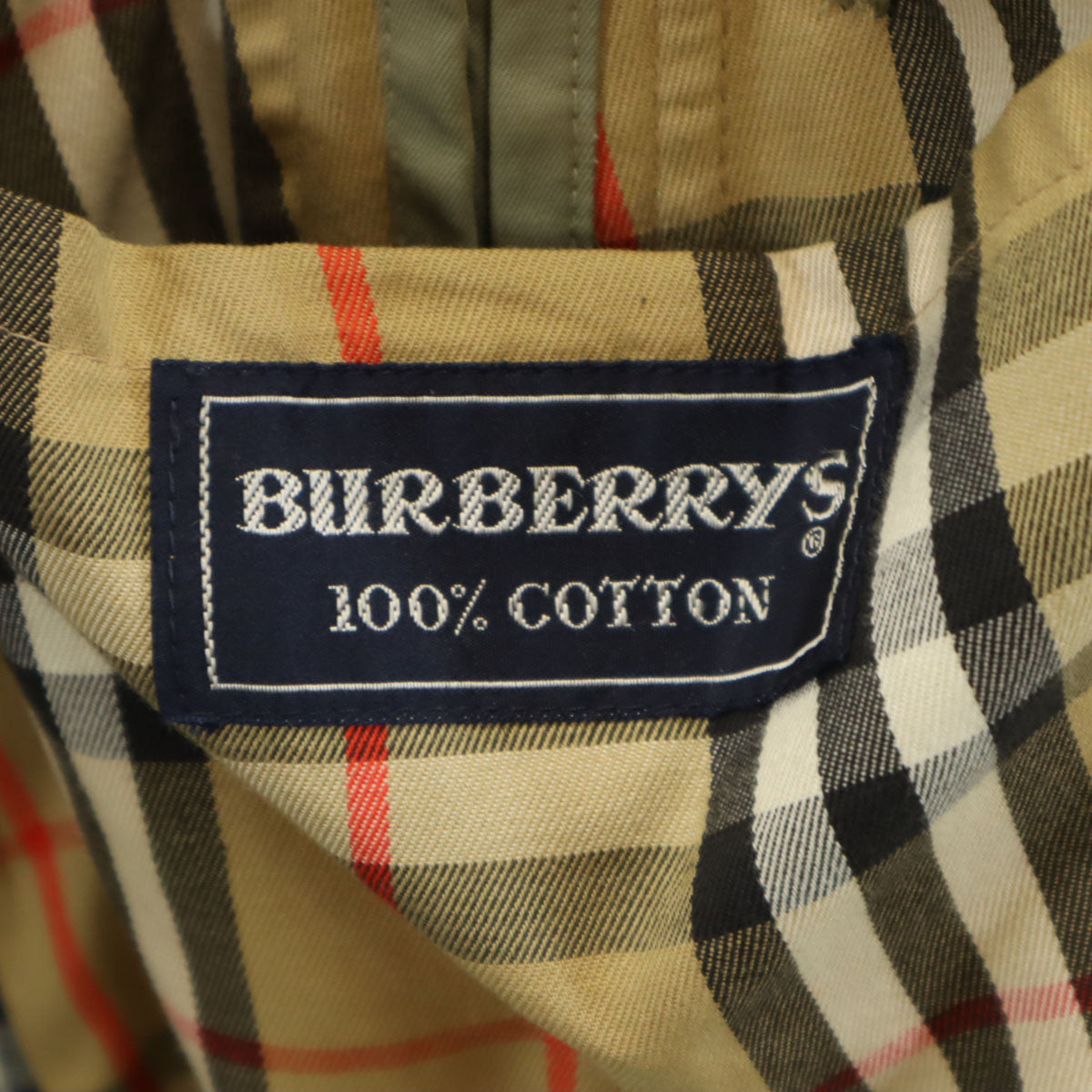 Burberrys バーバリーズ 90s 丸善 オールド トレンチコート 100/115 カーキベージュ メンズ