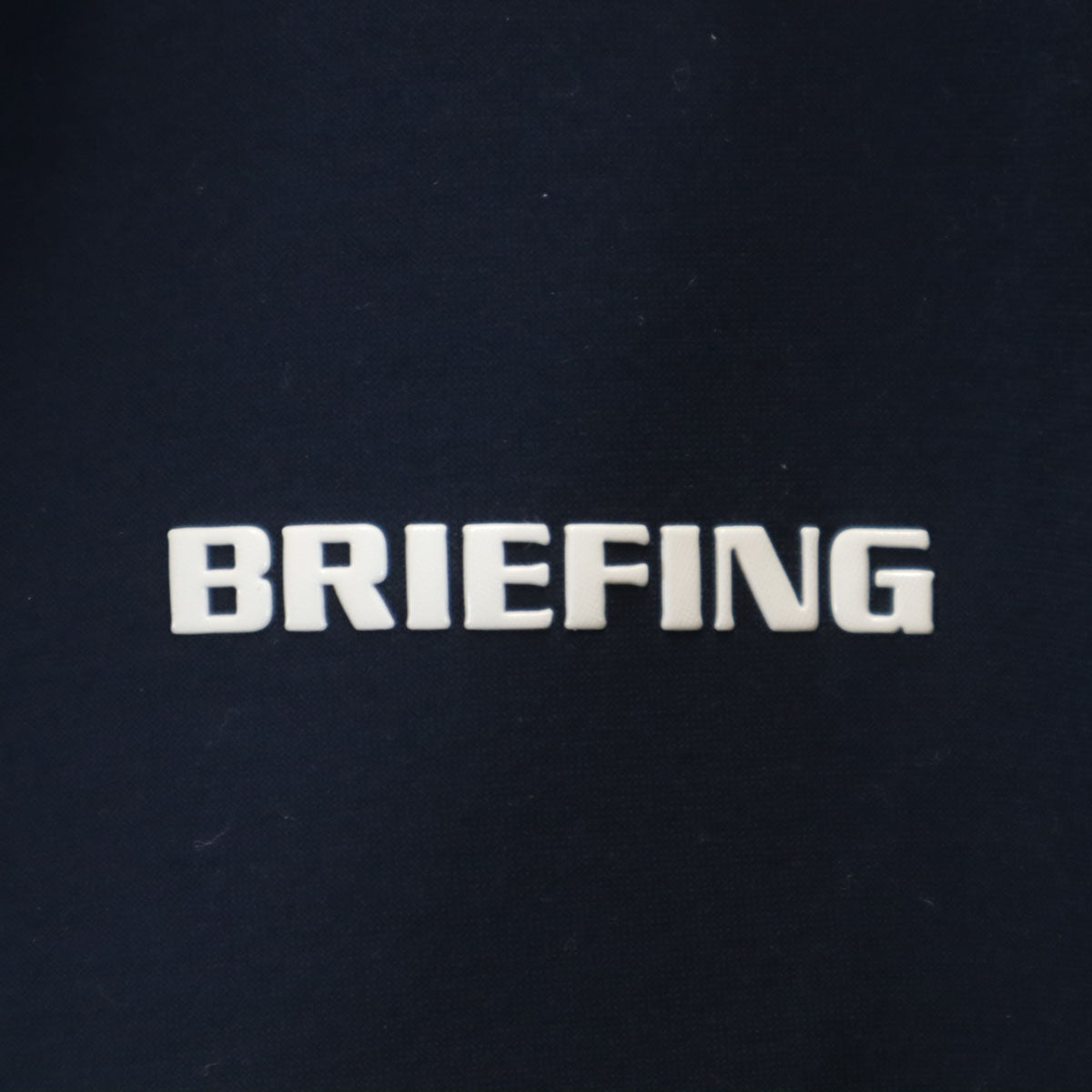 美品 BRIEFING ブリーフィング ゴルフ ダンボールニット ジップジャケット M ネイビー メンズ