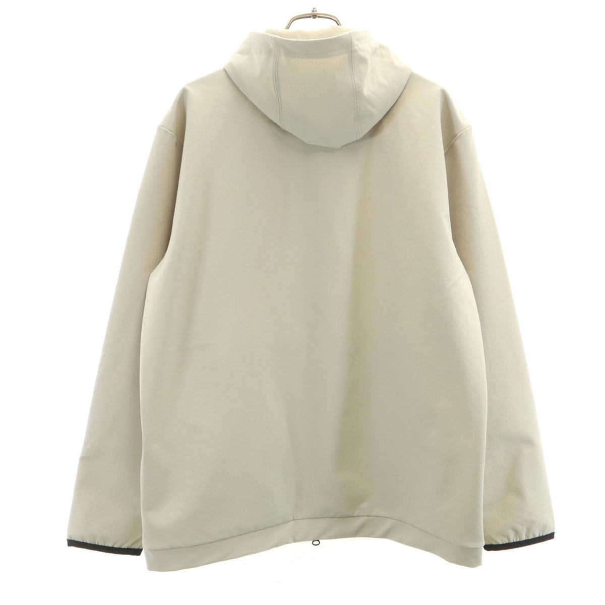 美品 BRIEFING ブリーフィング ゴルフ ストーム ジップパーカー L グレージュ メンズ