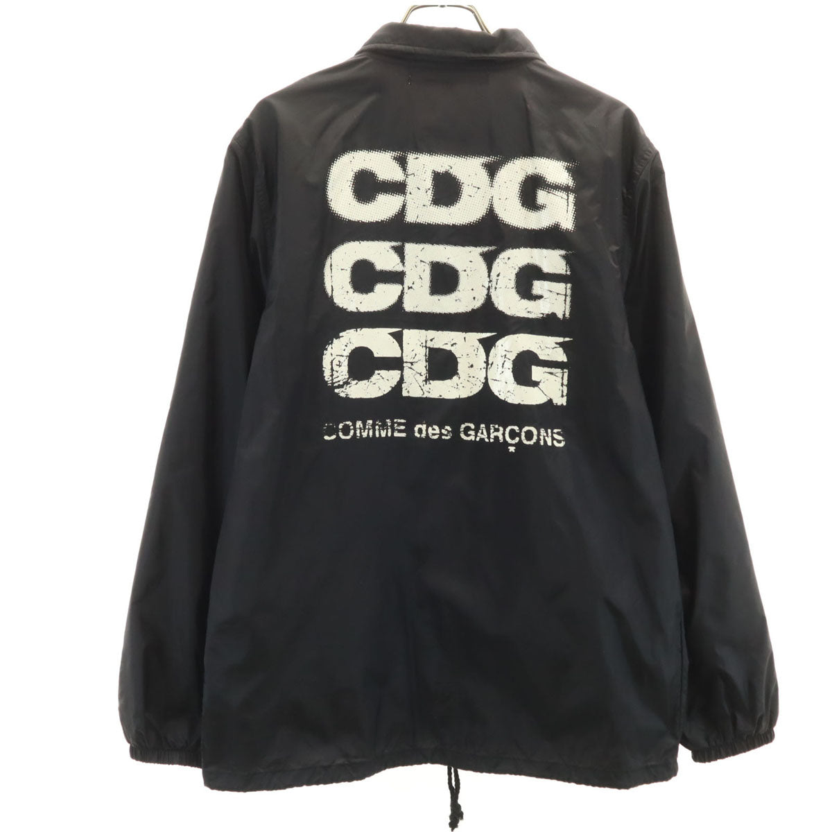 GOOD DESIGN SHOP COMME des GARCONS グッドデザインショップ コムデギャルソン 2015年 バックプリント コーチジャケット M ブラック メンズ