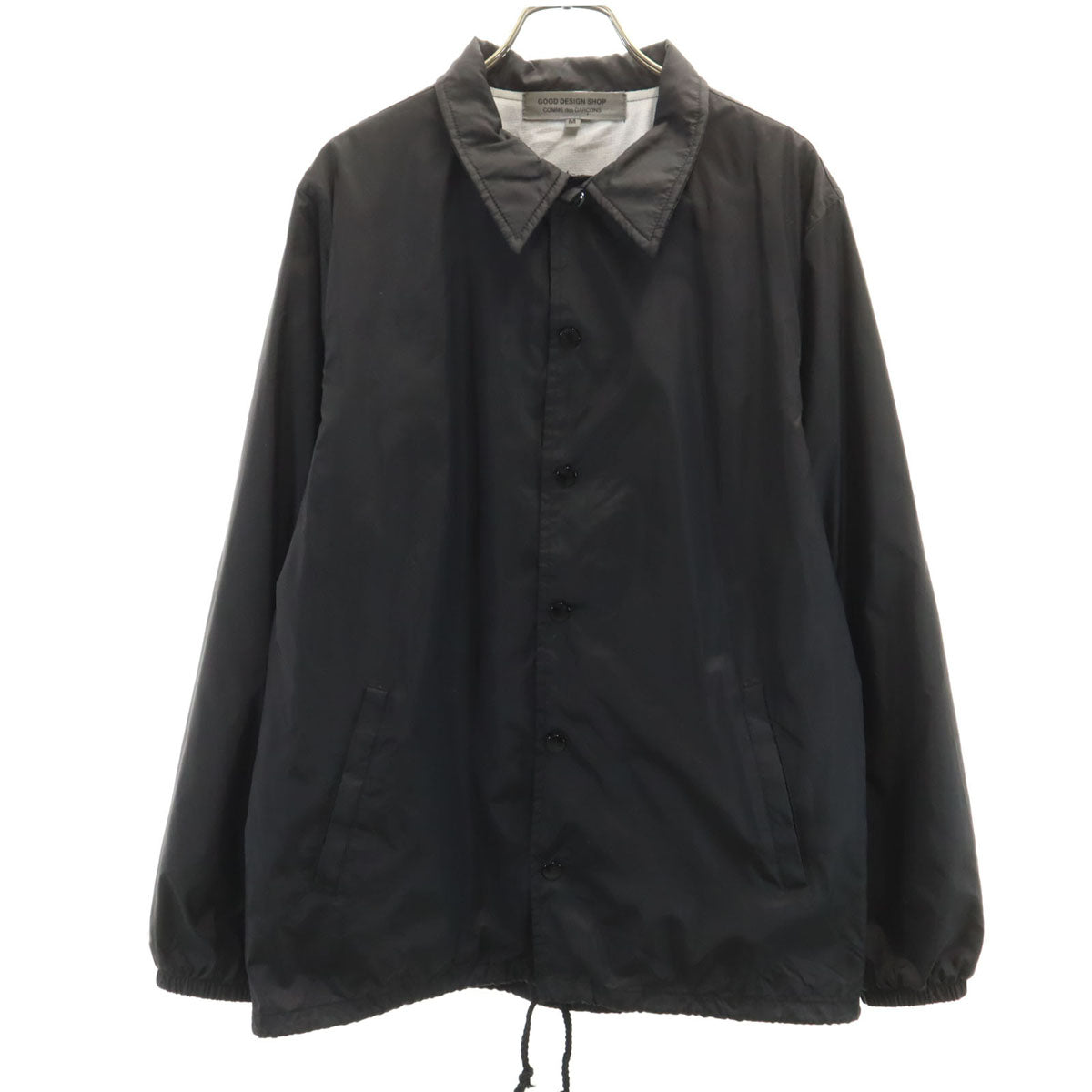 GOOD DESIGN SHOP COMME des GARCONS グッドデザインショップ コムデギャルソン 2015年 バックプリント コーチジャケット M ブラック メンズ