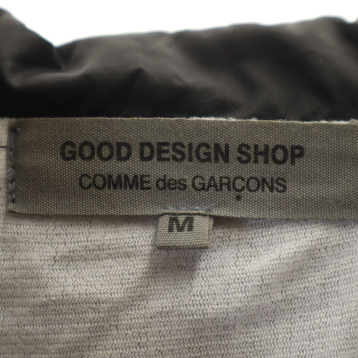 GOOD DESIGN SHOP COMME des GARCONS グッドデザインショップ コムデギャルソン 2015年 バックプリント コーチジャケット M ブラック メンズ