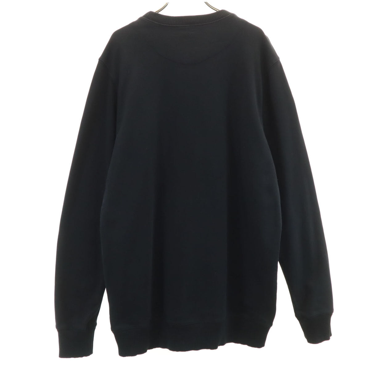 DIESEL ディーゼル ブルガリア製 長袖 スウェット トレーナー L ブラック メンズ