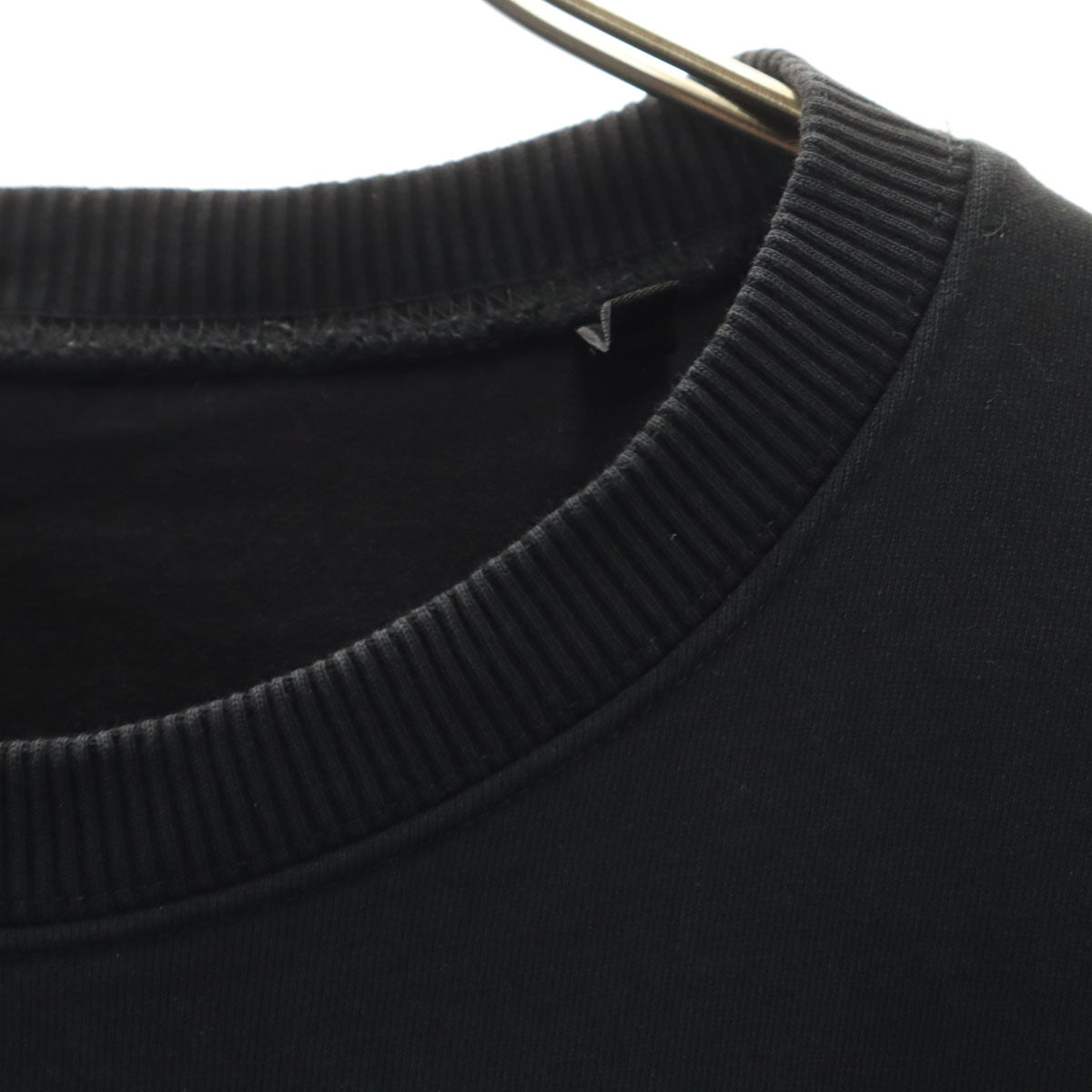 DIESEL ディーゼル ブルガリア製 長袖 スウェット トレーナー L ブラック メンズ