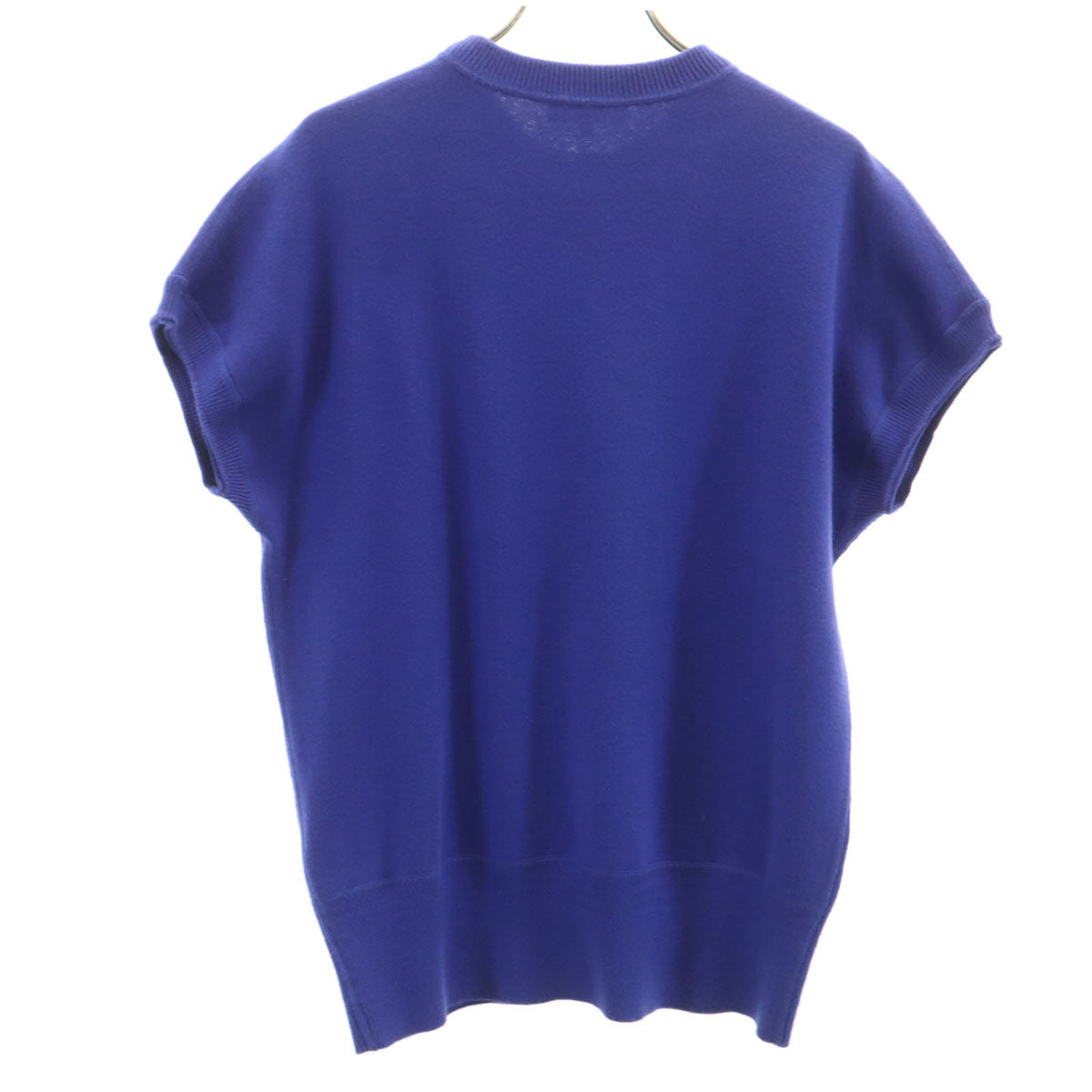 HYKE ハイク フレンチスリーブ ニット 1 青紫 レディース