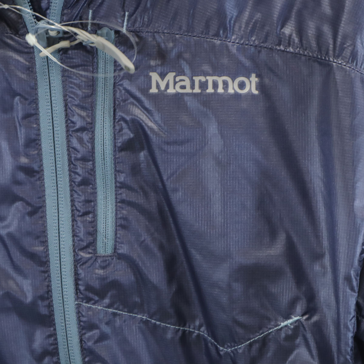 未使用 MARMOT マーモット 長袖 パーカー M ネイビー系 アウトドア レディース