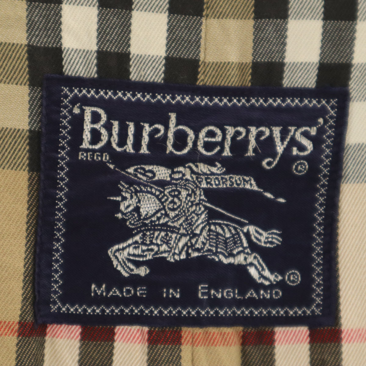 Burberrys バーバリーズ 90s 英国製 オールド トレンチコート カーキ メンズ