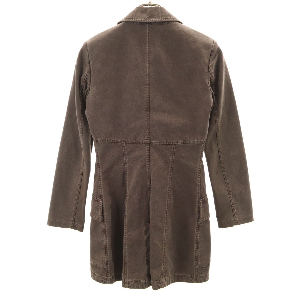 CHANEL シャネル イタリア製 P20703V11996 コットンジャケット 34 ブラウン系 レディース