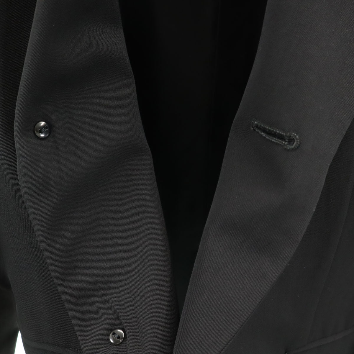 Yohji Yamamoto ヨウジヤマモト 日本製 テーラードジャケット S ブラック メンズ