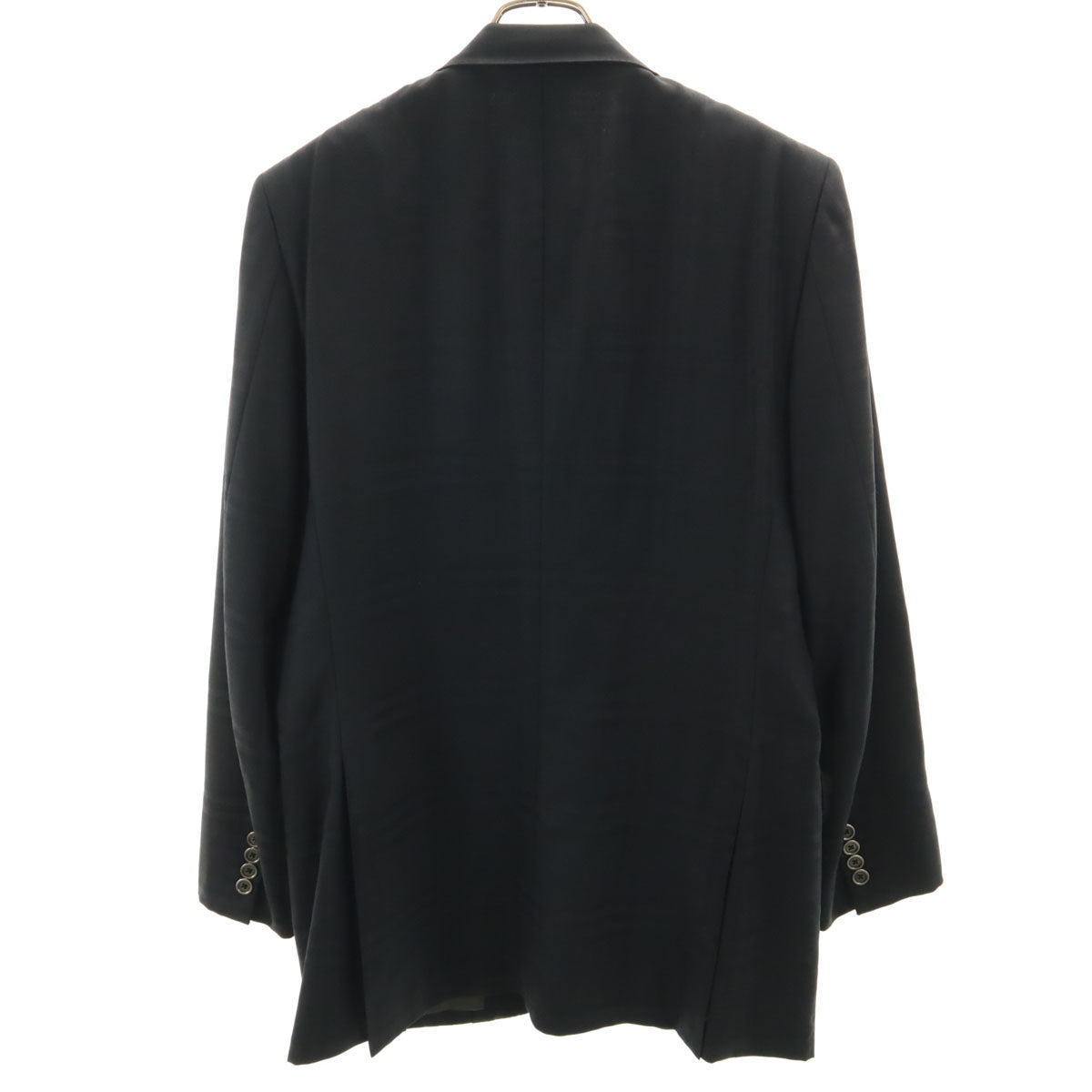 BURBERRY LONDON バーバリーロンドン 日本製 チェック柄 テーラードジャケット A7 ブラック 三陽商会 メンズ