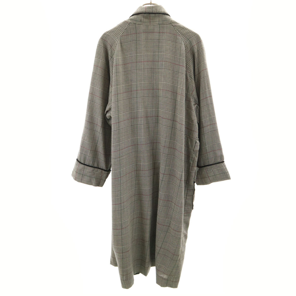 Christian Dior MONSIEUR クリスチャンディオール ムッシュ 90s 日本製 オールド グレンチェック ガウンコート L マルチ メンズ