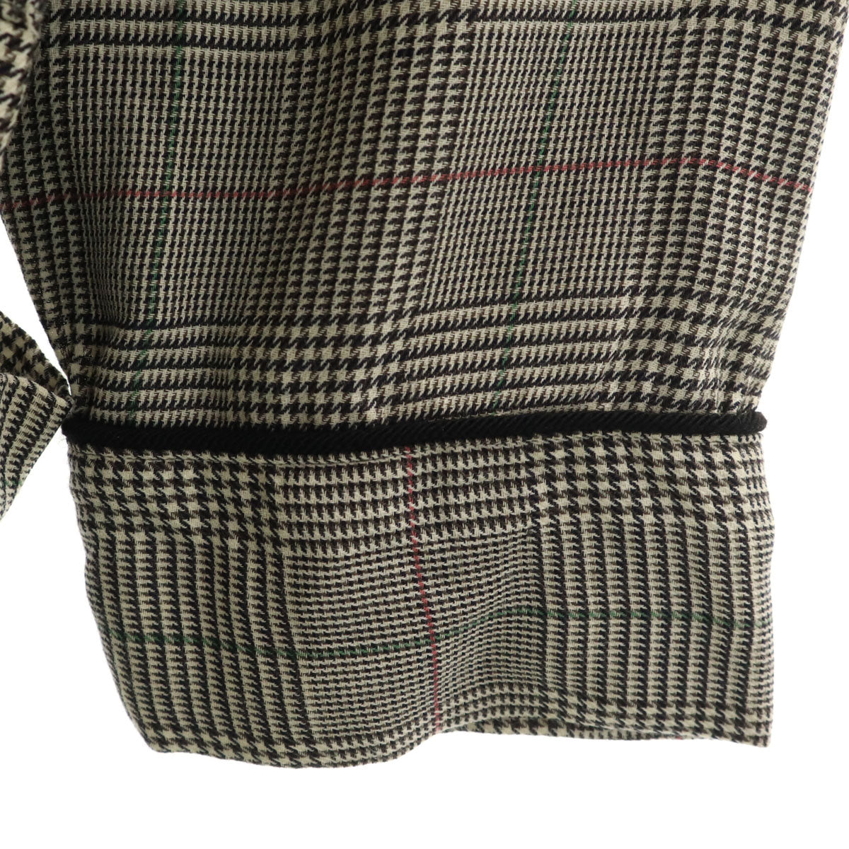 Christian Dior MONSIEUR クリスチャンディオール ムッシュ 90s 日本製 オールド グレンチェック ガウンコート L マルチ メンズ