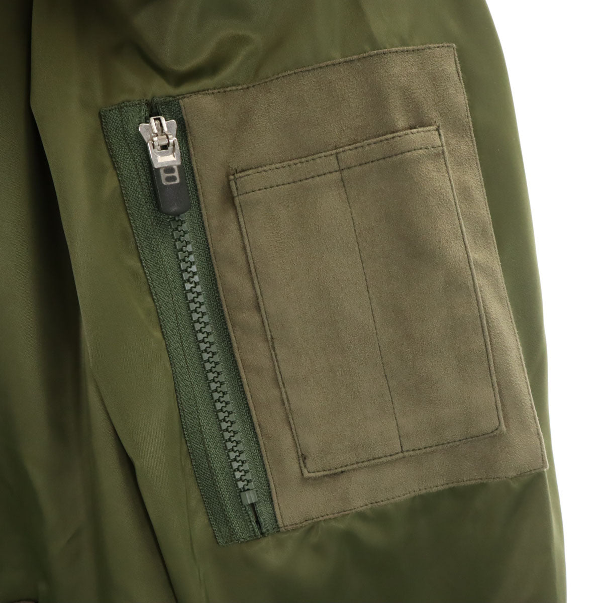 LANVIN SPORT ランバンスポール フライトジャケット 40 オリーブ メンズ