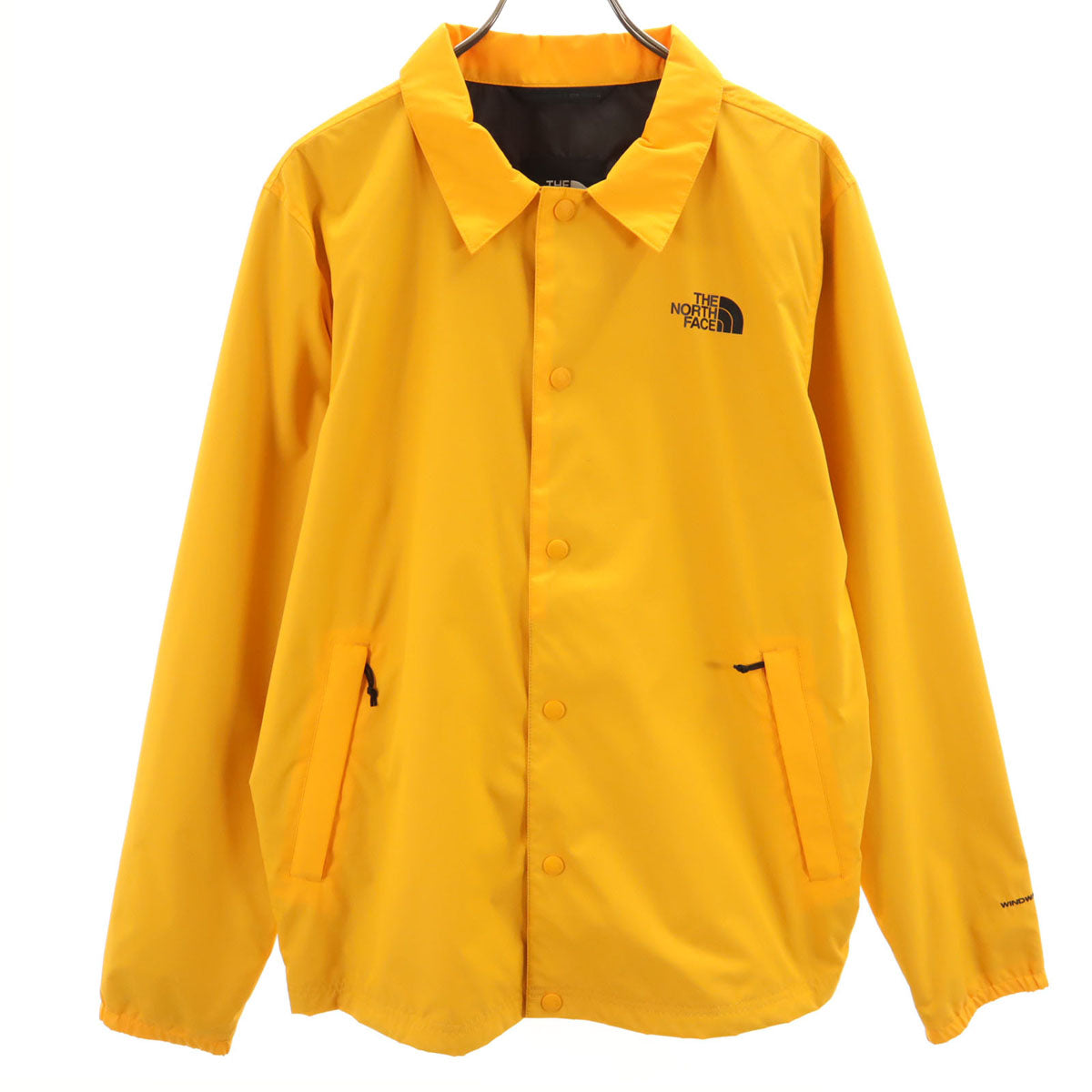 THE NORTH FACE ノースフェイス バックロゴ コーチジャケット M 山吹色 NF0A2VFS アウトドア メンズ