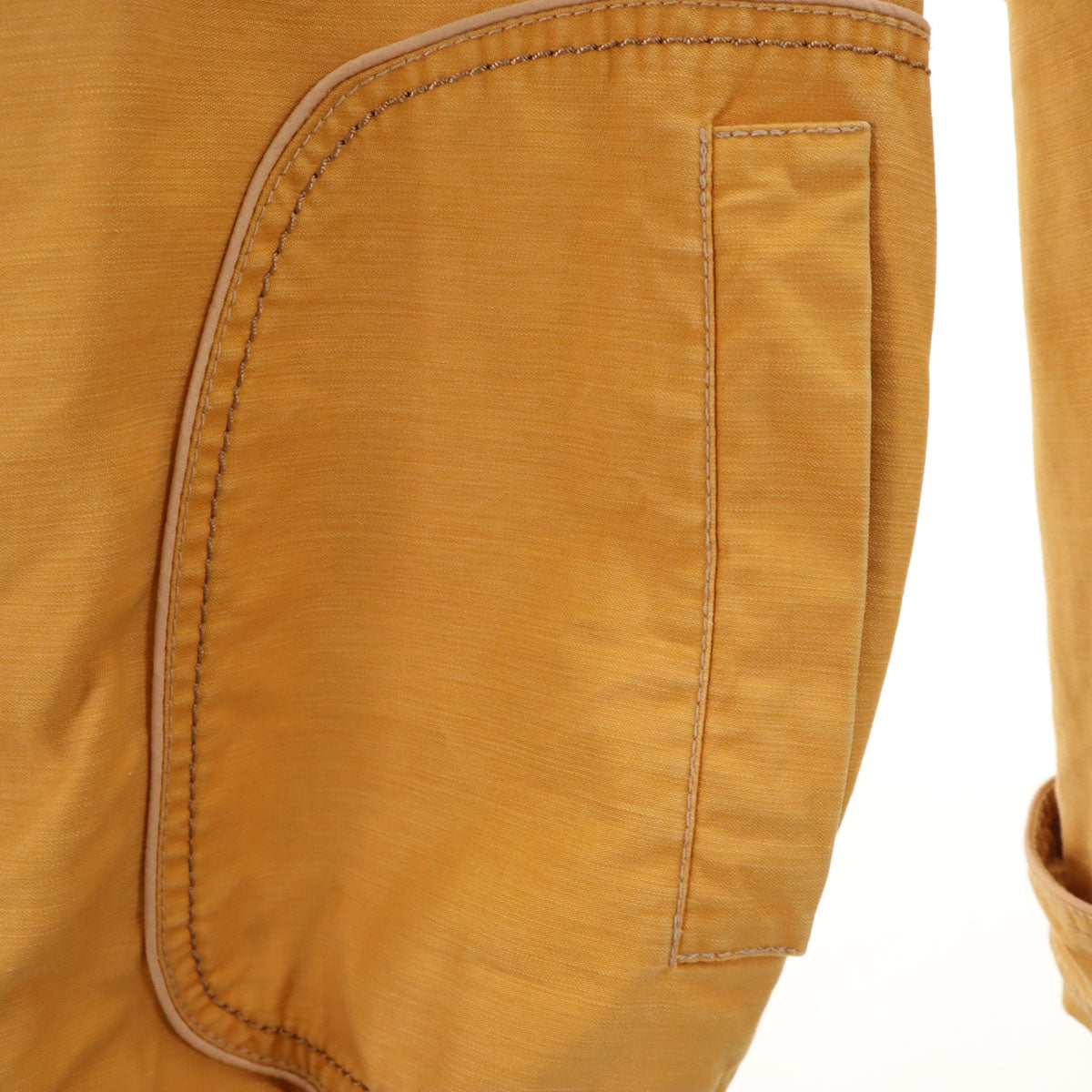 DOUBLE STANDARD CLOTHING ダブルスタンダードクロージング 日本製 フードジャケット M キャメル レディース