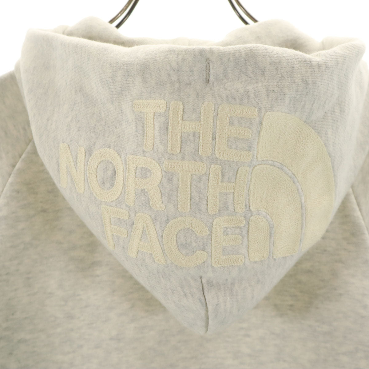 THE NORTH FACE ノースフェイス 長袖 リアビュー スウェット ジップパーカー S グレー NTW62130 アウトドア 裏起毛 レディース