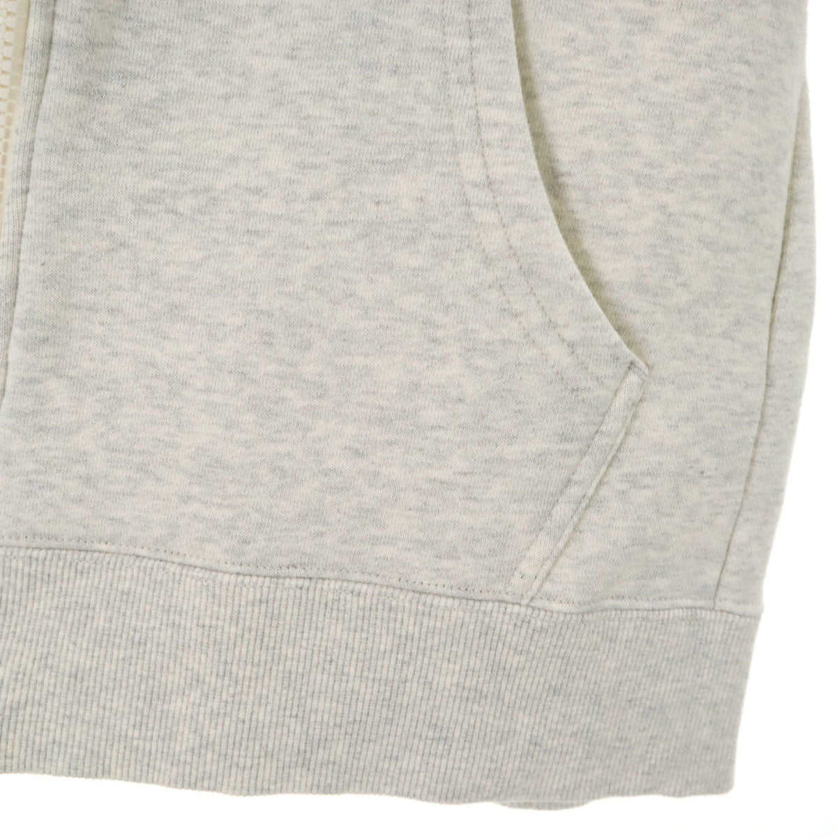 THE NORTH FACE ノースフェイス 長袖 リアビュー スウェット ジップパーカー S グレー NTW62130 アウトドア 裏起毛 レディース