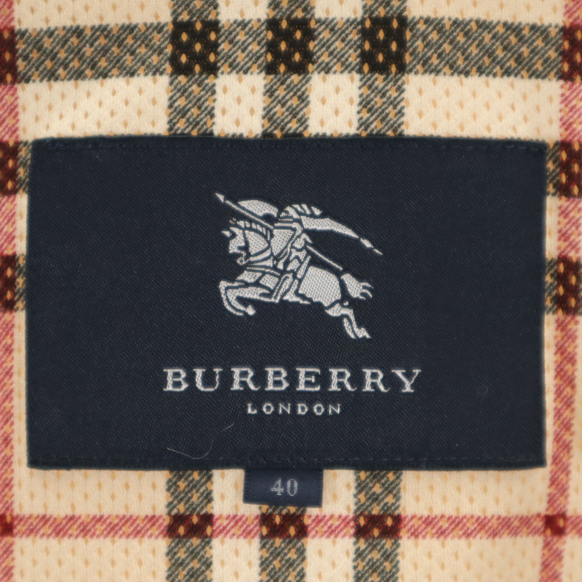 BURBERRY LONDON バーバリーロンドン ジャケット 40 ベージュ 三陽商会 レディース