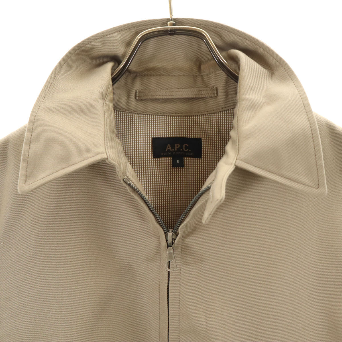 A.P.C. アーペーセー ブルゾン S グレージュ ジャケット メンズ