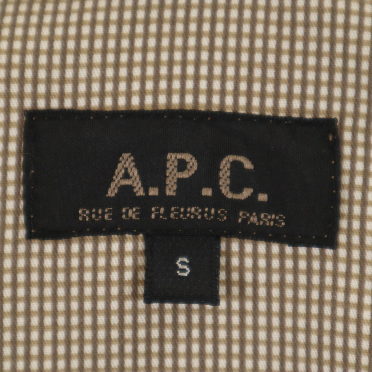 A.P.C. アーペーセー ブルゾン S グレージュ ジャケット メンズ