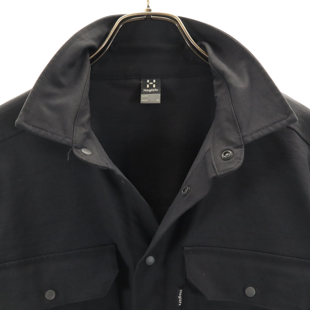 HAGLOFS ホグロフス 長袖 マグスター シャツ M チャコール アウトドア メンズ