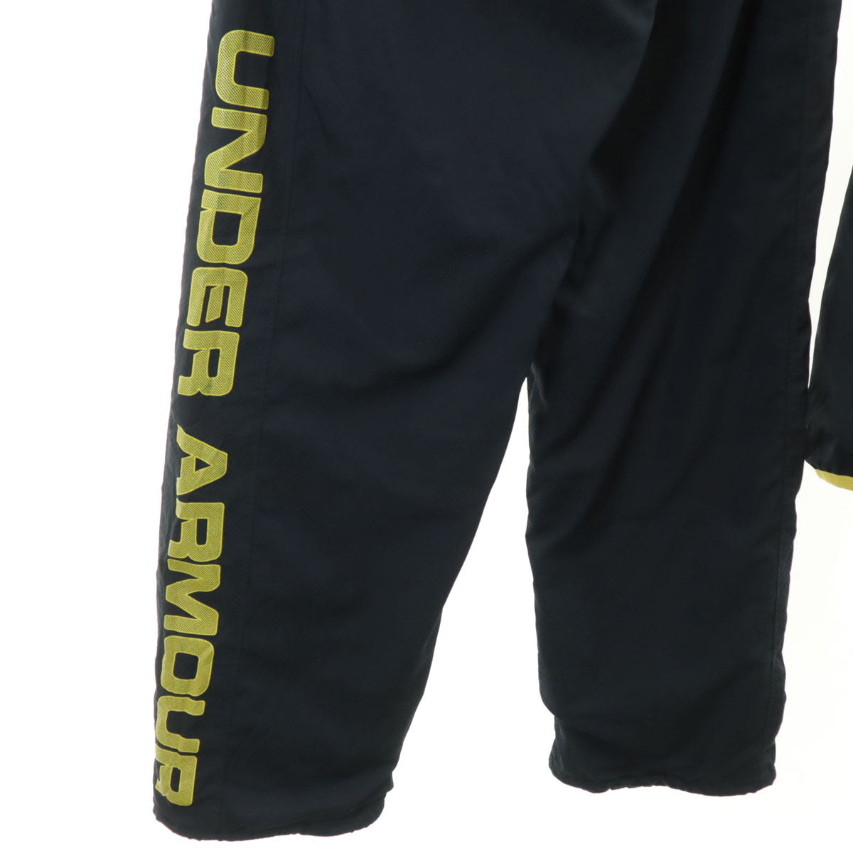 UNDER ARMOUR アンダーアーマー トレーニング ウインドブレーカー 上下 セットアップ LG/MD ブラック 裏トリコット メンズ