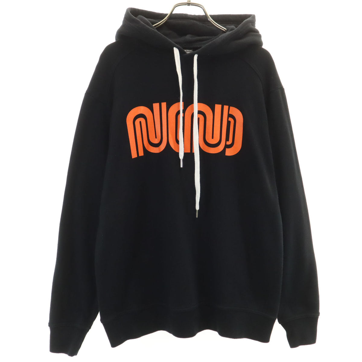 NUMBER(N)INE ナンバーナイン 日本製 長袖 スウェットパーカー 2 ブラック メンズ